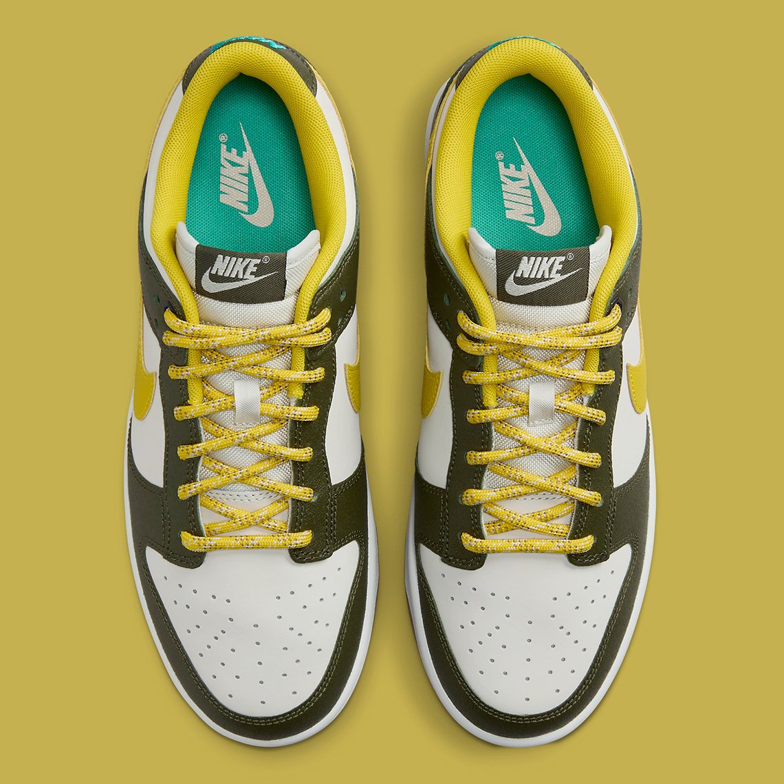 Nike Dunk Low Cargo Khaki Vivid Sulfur FV3629-371 | SneakerNews.com