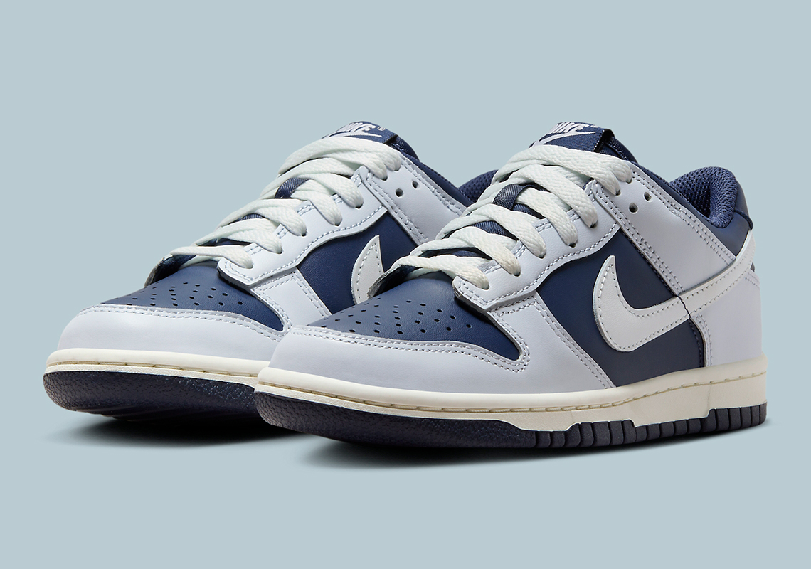 blue nike dunks