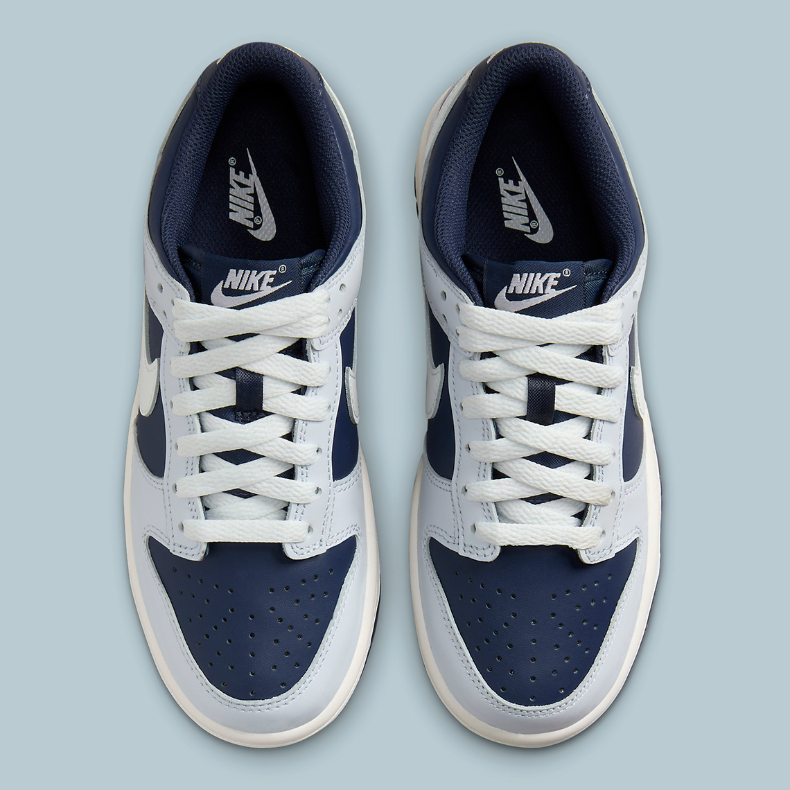 Nike Dunk Low Gs Ice Blue Obsidian Fb9109 002 3