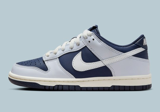 The Nike Dunk Low Prepares For Winter In Ice Blue And Obsidian