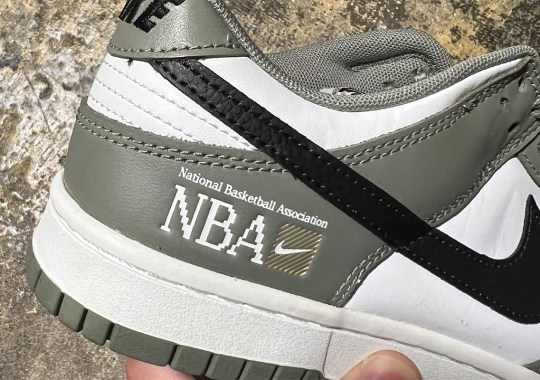 Nike Prepares A Dunk Low For The NBA Paris Game In January 2024