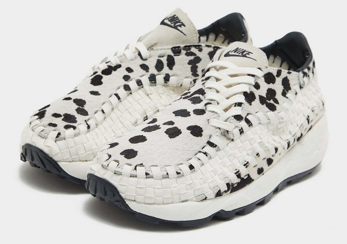 The Nike Footscape Woven Dons A Dalmatian Reminiscent Pattern