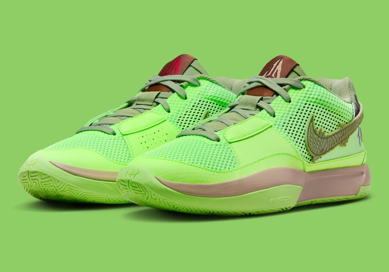 Nike Ja 1 Halloween Zombie Ja Morant FD6565 300 size 9 Size 9 - Nike Ja 1 NRG Halloween - Zombie for sale online | eBay main image 3