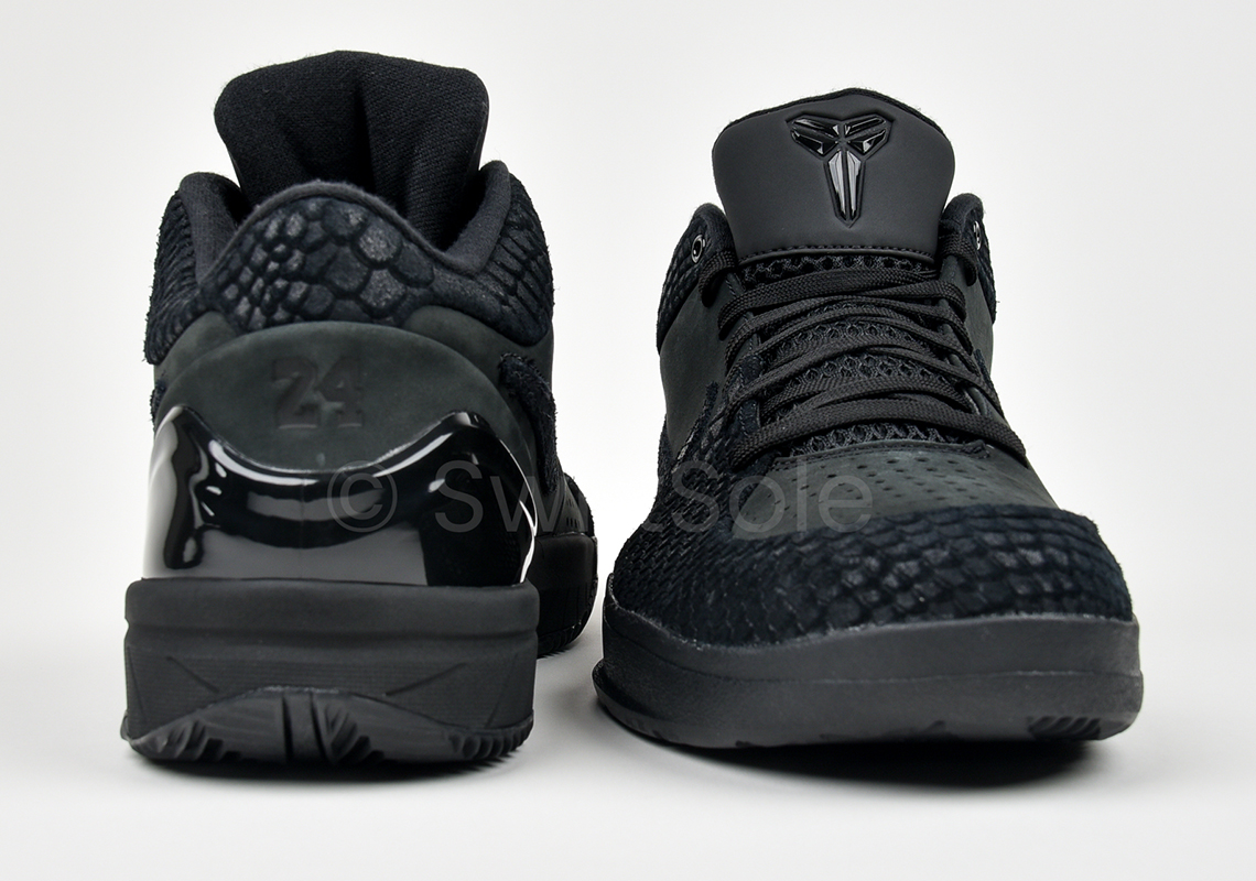 All black hot sale kobe shoes