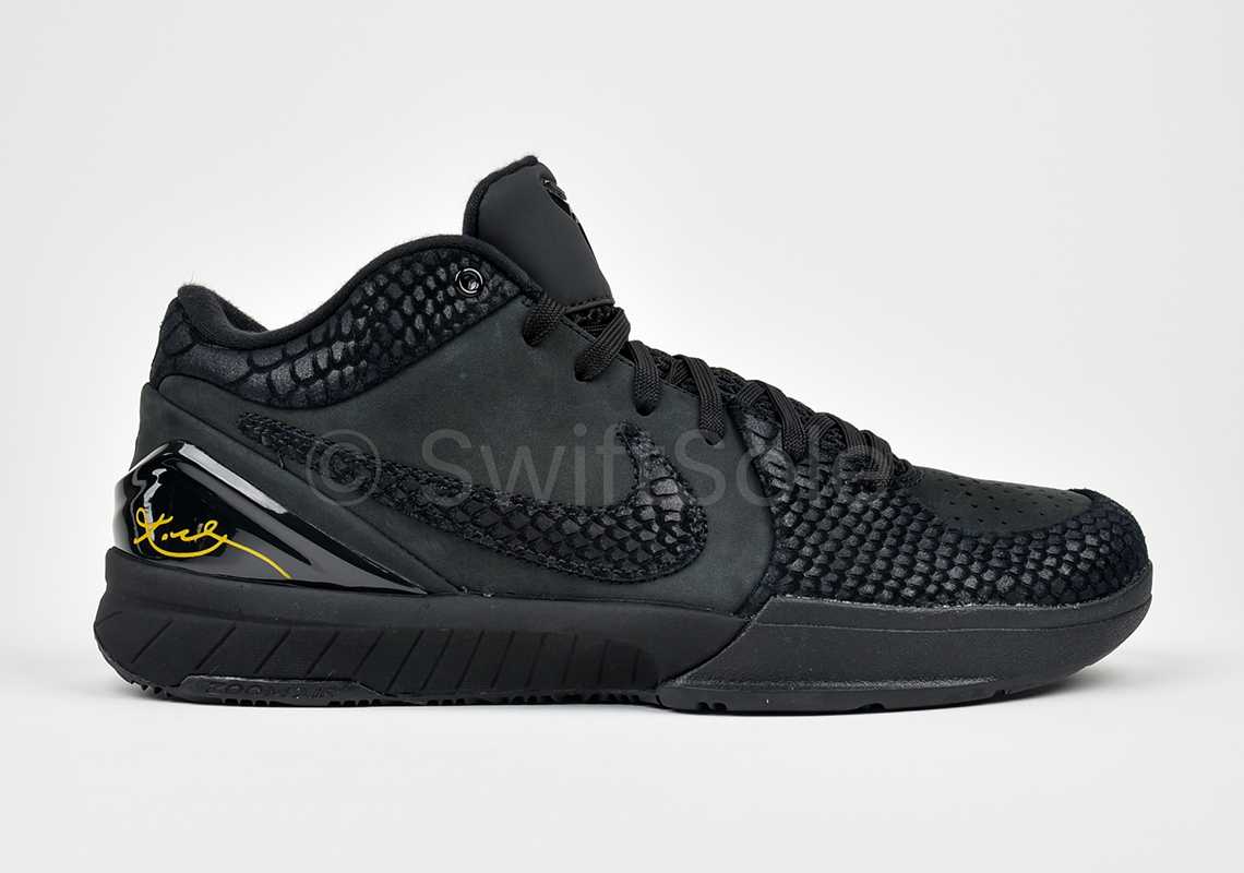 Nike black cheap mamba shoes