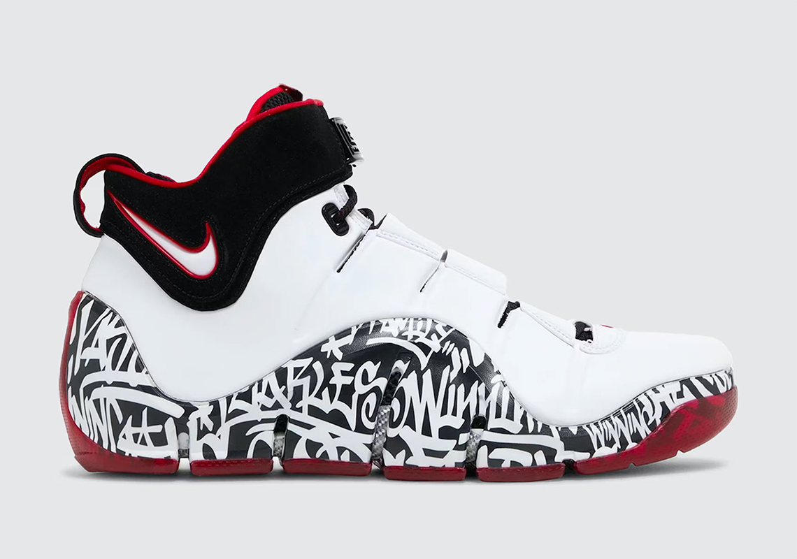 Nike LeBron 4 Retro 'Graffiti' 2023 Release Date DJ4888-100