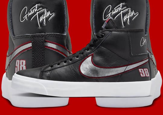 Grant Taylor’s Love Of American Muscle Cars Inspires His Aqua Nike SB Blazer Mid