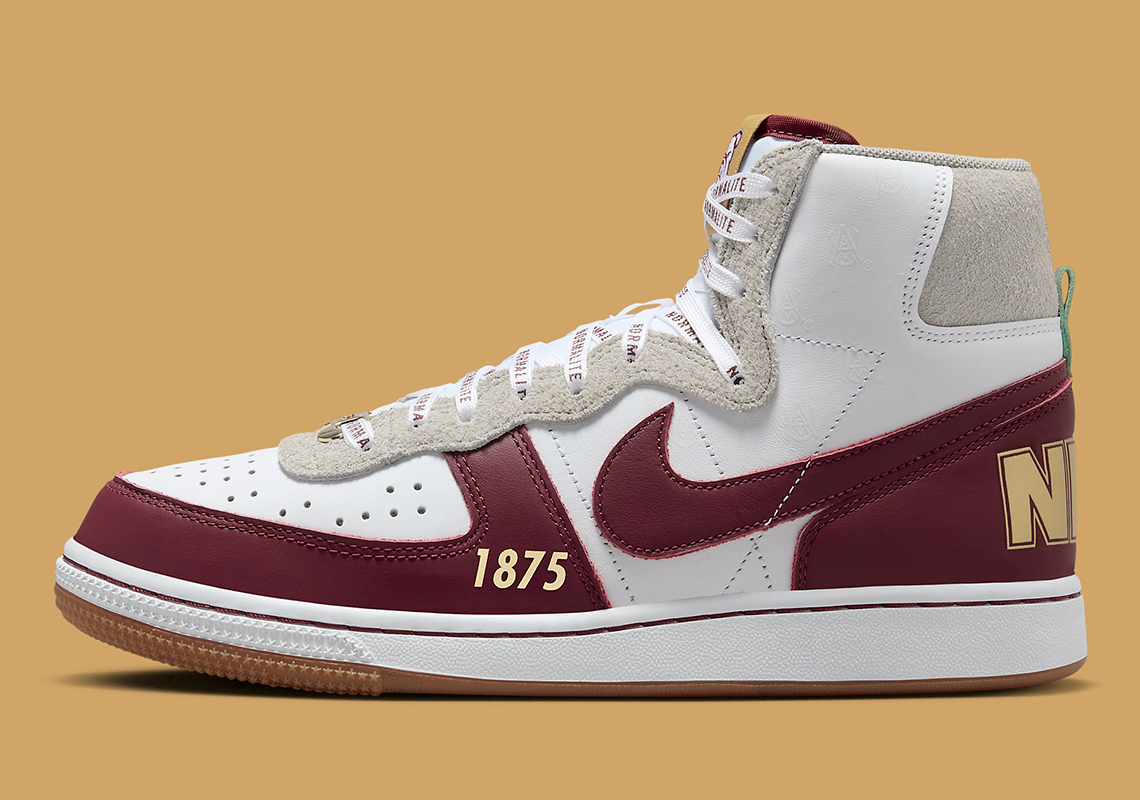 second coloris stussy nike air force 1 mid Alabama Am University Fv2048 100 8