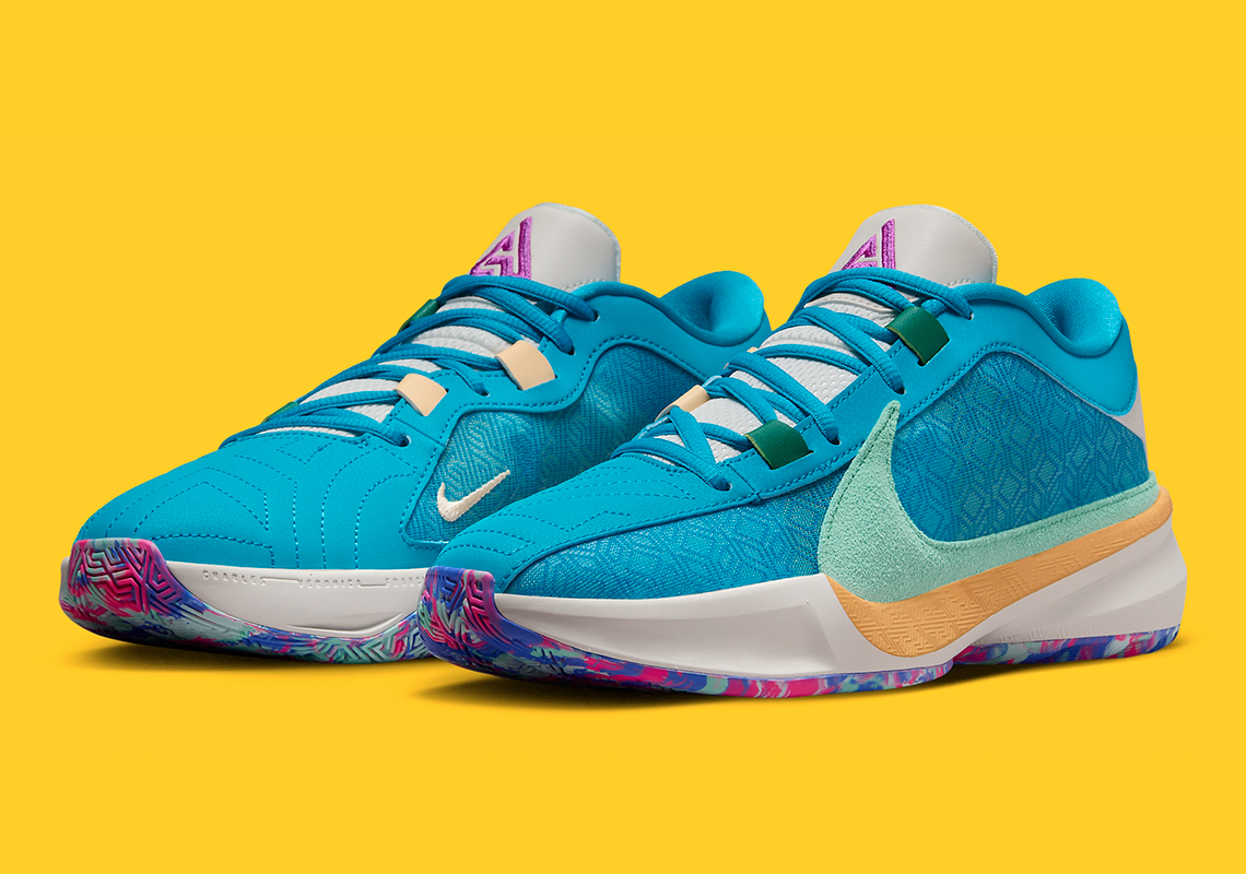 Teal And Mint Animate The Nike Zoom Freak 5