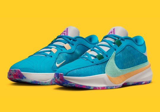 Teal And Mint Animate The Nike new Zoom Freak 5