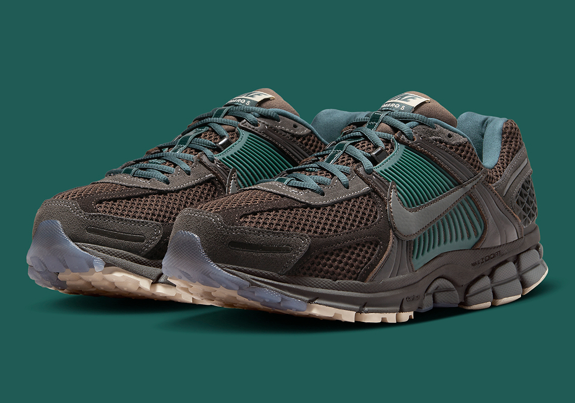 The Nike Zoom Vomero 5 Gets Premium With Baroque Brown And Teal