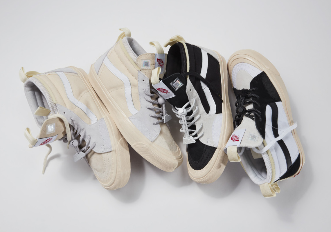 Advisory Board Crystals’ Mismatched Vans Sk8-Hi Is Available Now