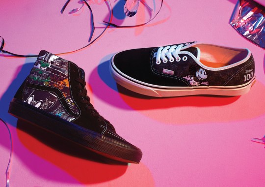 vans Marshmallow Helps Disney Celebrate 100 Years With Collaborative Collection