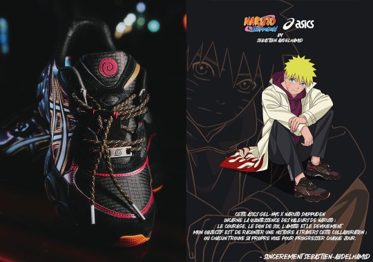 The Naruto x ASICS GEL-NYC Is Scheduled For A Global Release On January 11th