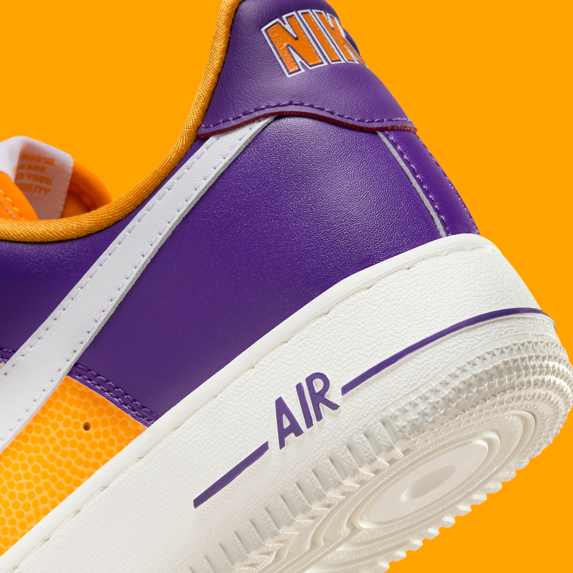 Nike Air Force 1 Low Be True to Her School (Yellow/Purple)