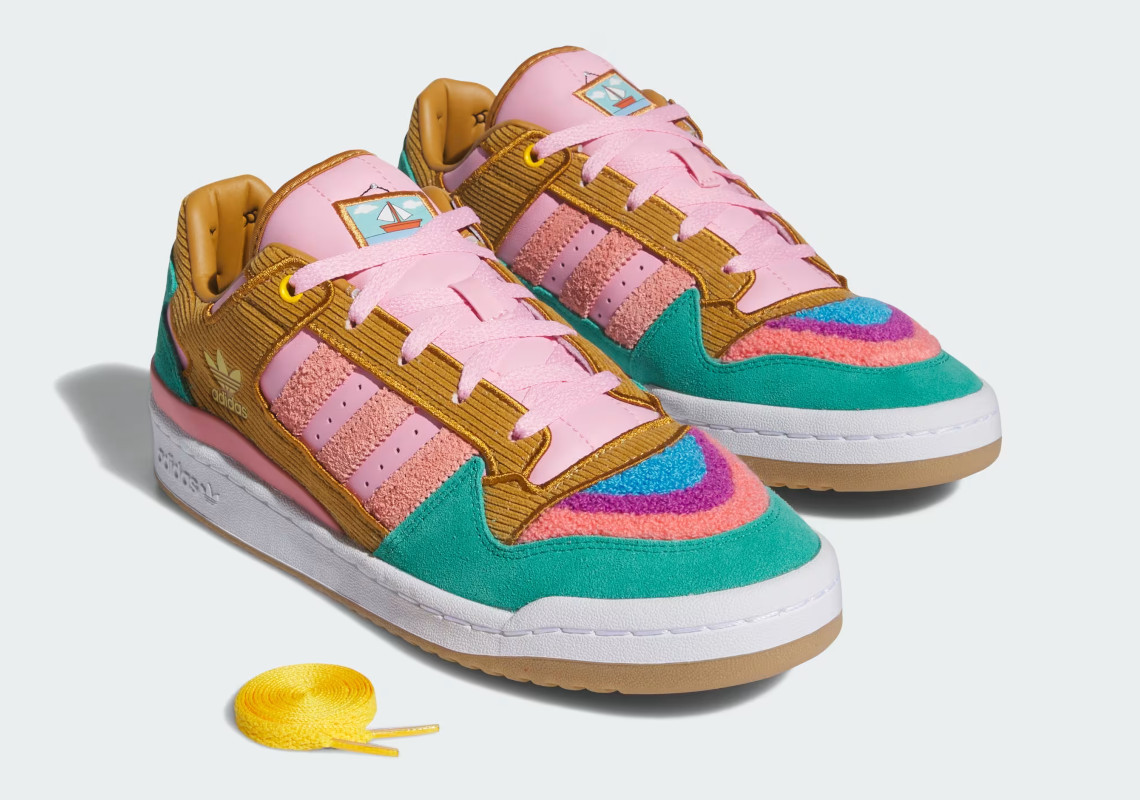 The Simpsons Adidas Forum Low Ie8467 08