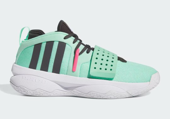 The adidas Dame 8 EXTPLY Shines In "Pulse Mint"