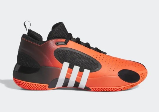 The adidas D.O.N. Issue #5 Enjoys A Vibrant Orange Outfit