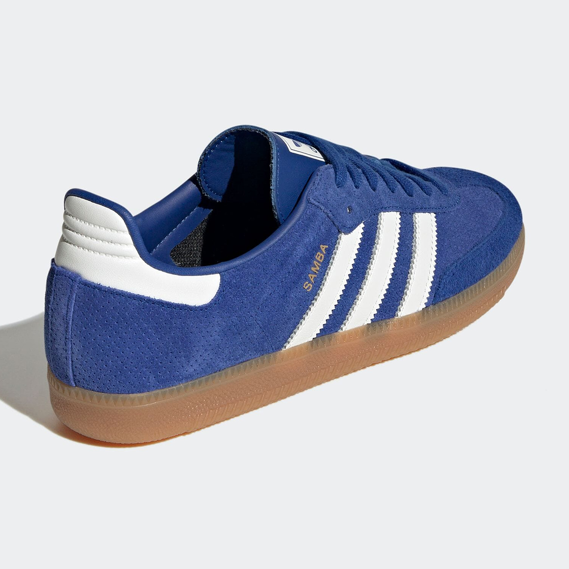 Adidas samba on sale blue gum sole