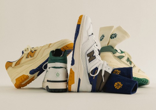 Aimé Leon Dore Honors The Masaryk Community Gym With Next New Balance 550 And 650 Collection