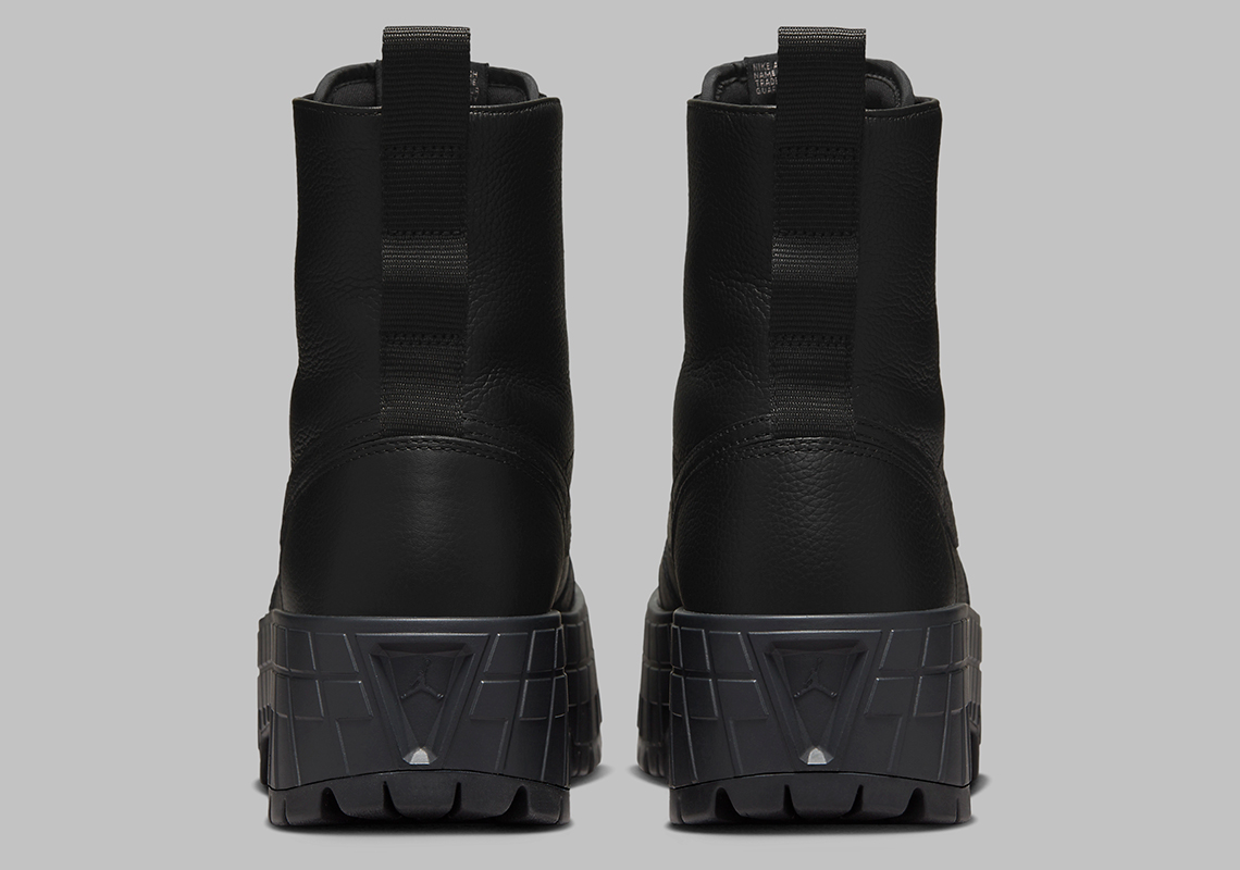 Air Jordan 1 High Black Womens Platform Boots 3