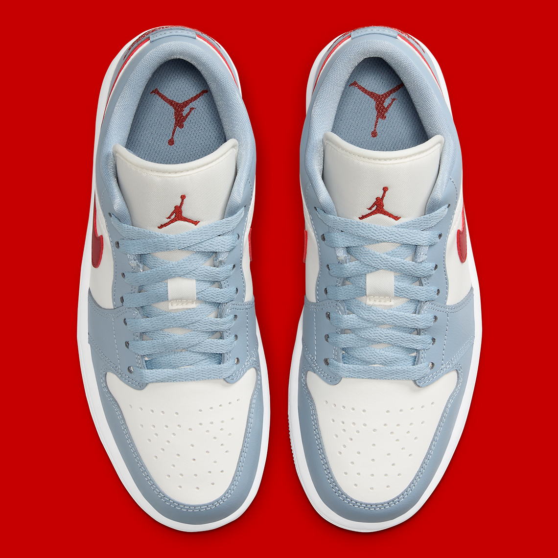 Air Jordan 1 Low Steel Blue Release Details - JustFreshKicks