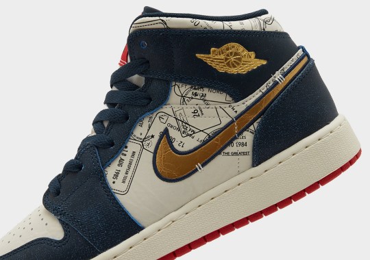 This Air Jordan 1 Mid Is Something Of A World Traveler