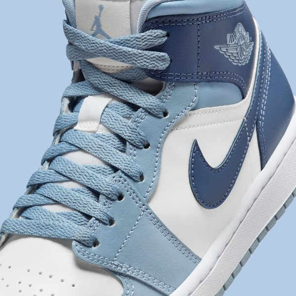 Air Jordan 1 Mid Womens Blue Bq6472-140 