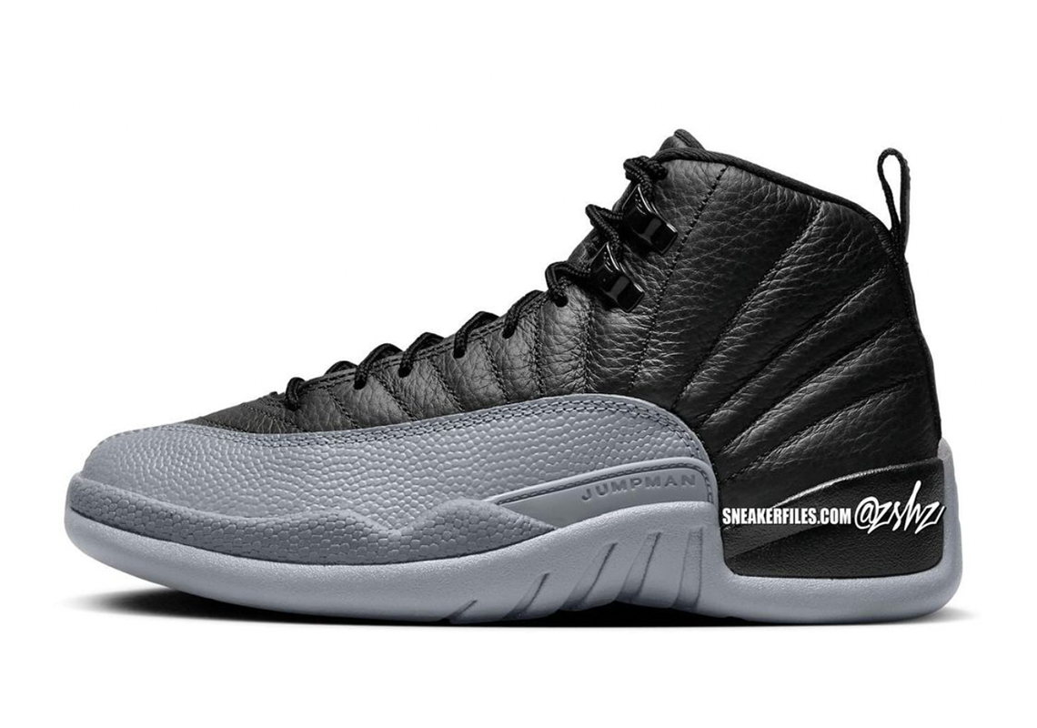 Air Jordan 12 Black Wolf Grey White Ct8013 019 2