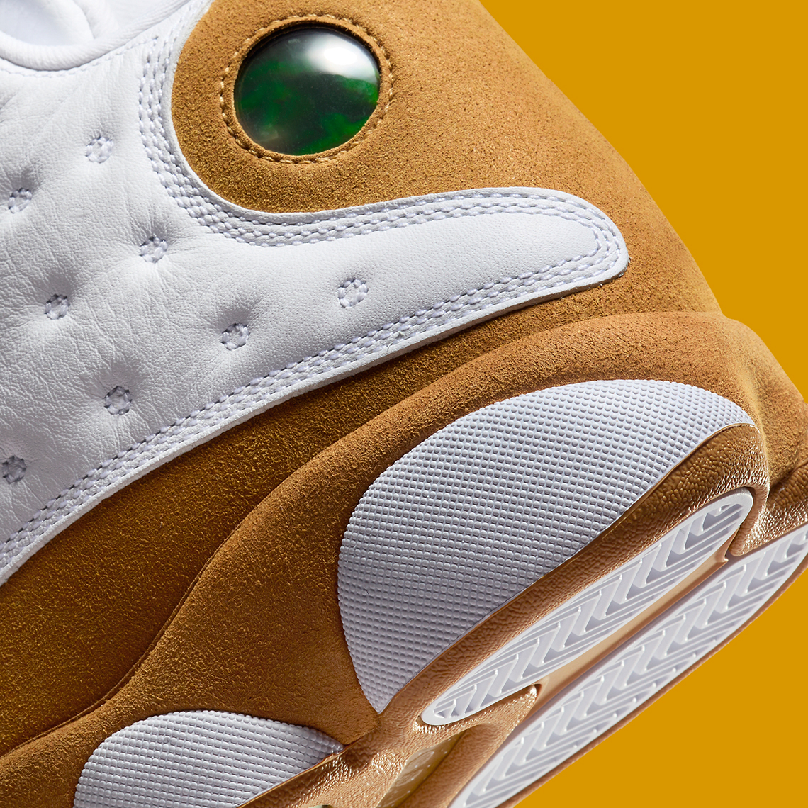 Jordan 13 clearance white and wheat