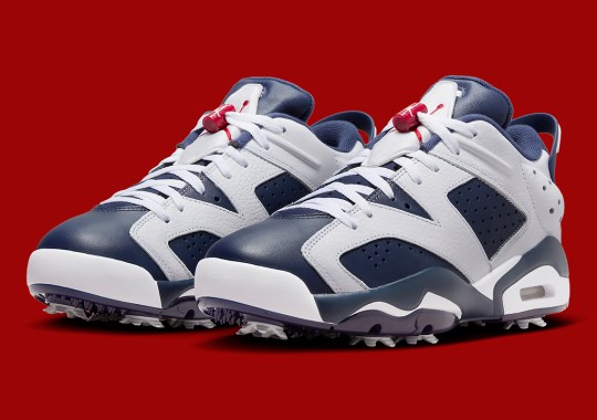 First Look At The Air Jordan 6 Low Golf "Olympic"
