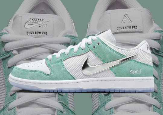 The April Skateboards x Nike SB Dunk Low Has Been running For A November Release