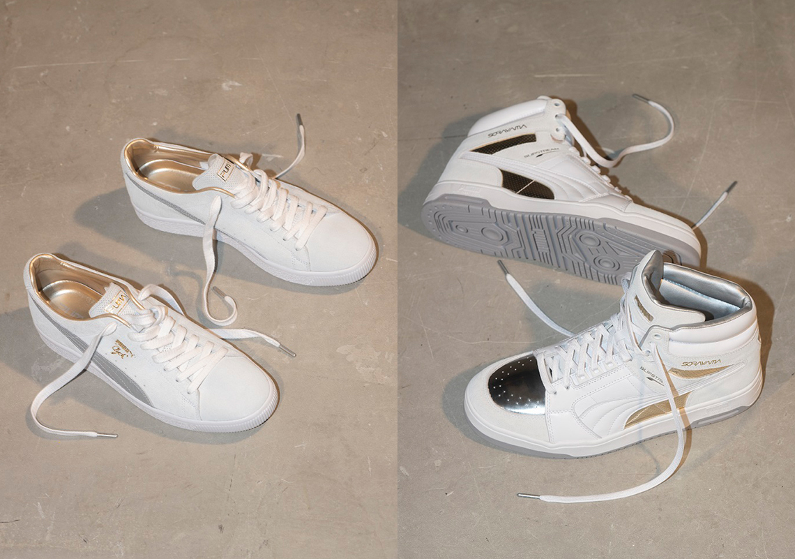 Hajme Sorayama PUMA Clyde + Slipstream Release Date | SneakerNews.com