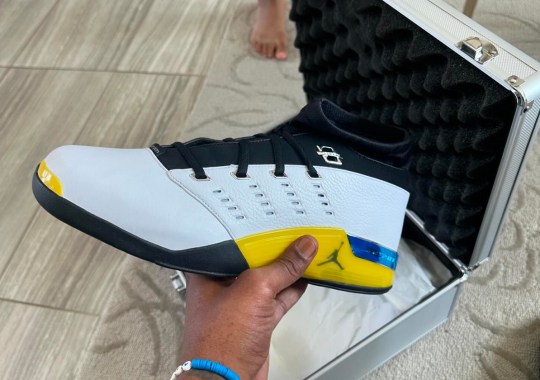 The $300 Air Jordan 17 Low “Lightning” Comes With Hardshell Briefcase