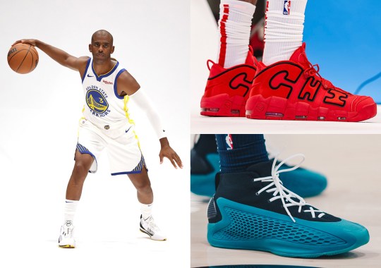 Chris Paul wears new shoes every game