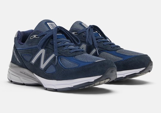 The New Balance 990v4 Returns In Its Staple “Navy” Outfit