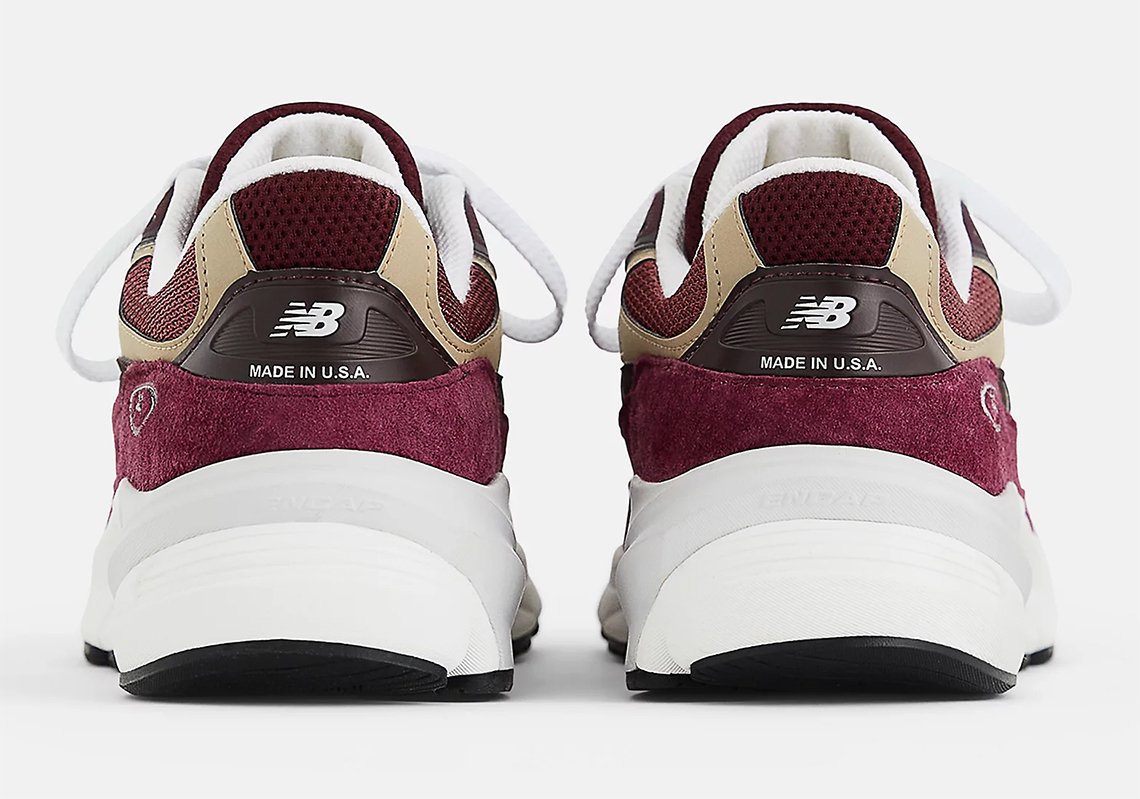 New Balance 990v6 Made In Usa Burgundy U990bt6 7