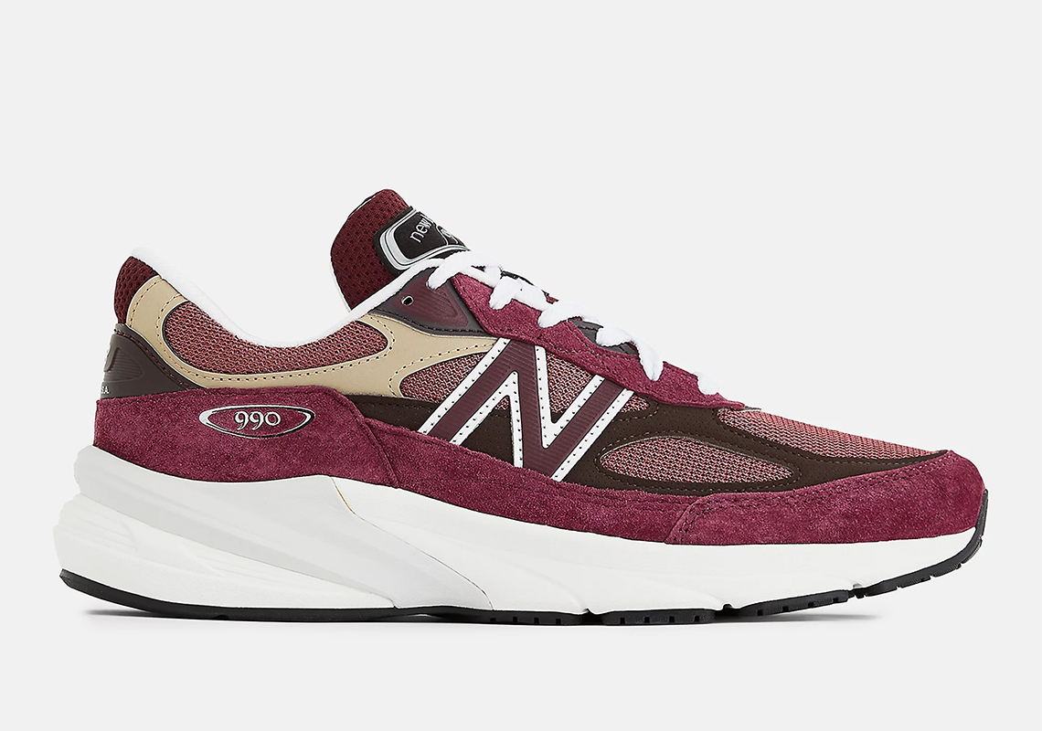 New Balance Purple 990v6 Made In Usa Burgundy U990bt6 9 1