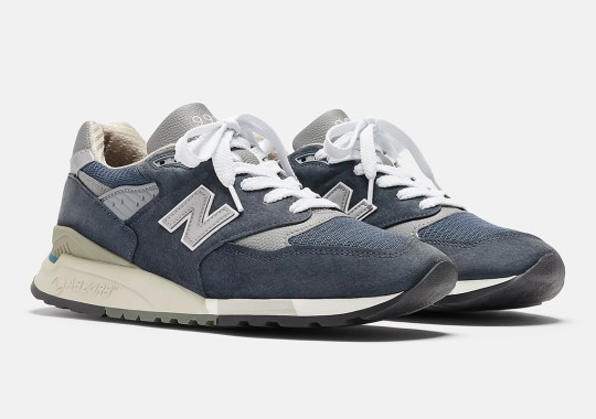 The "Navy" New Balance 998 Expands The Brand's MADE In USA Catalog