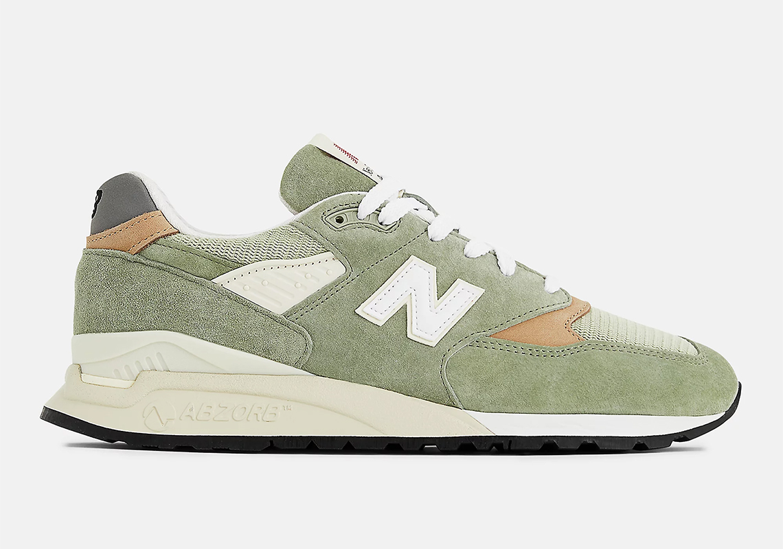 New Balance 998 Made In Usa Olive Leaf U998gt 0 1