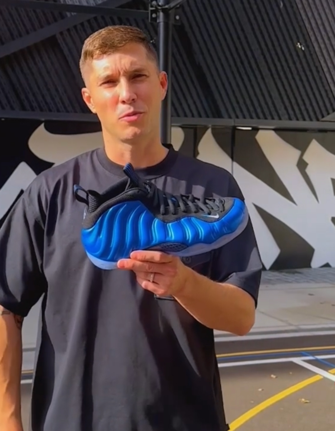 Nike best sale foamposite royal