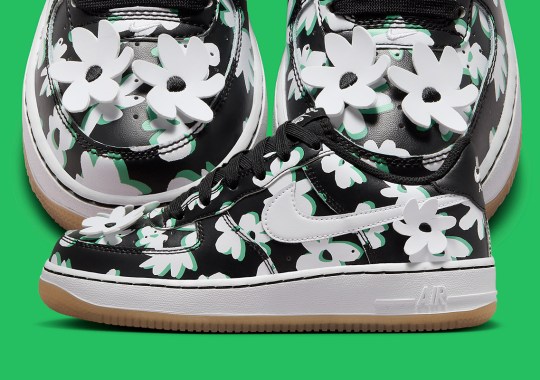 Nike Covers This Kid’s Air Force 1 Low In A Series Of Flowers