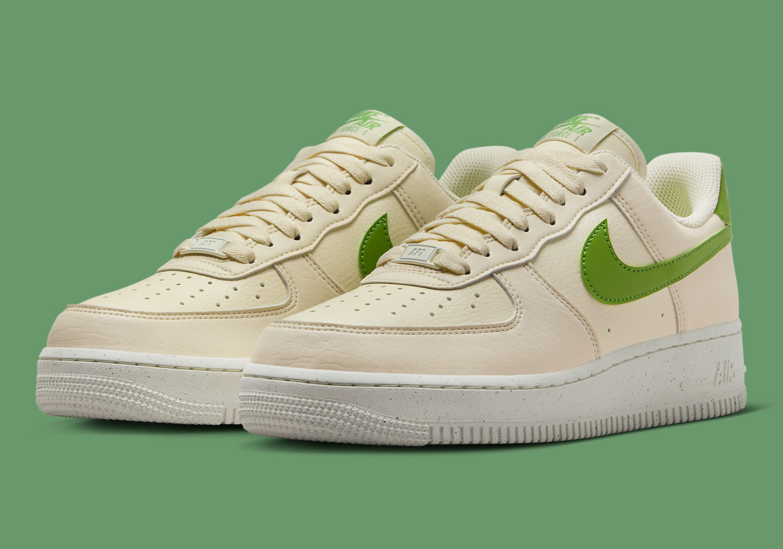 This Women's Nike Air Force 1 Low Gets Doused In "Coconut Milk/Green"
