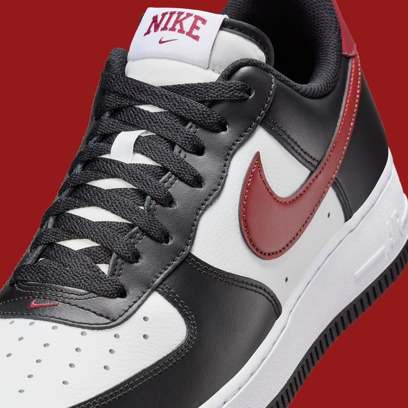 Nike Air Force 1 Low Black Red FZ4615-001 | SneakerNews.com