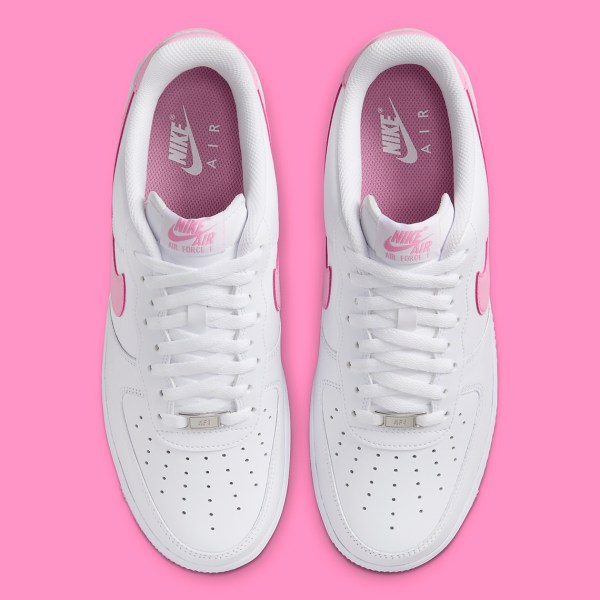 bubblegum pink nike air force 1s