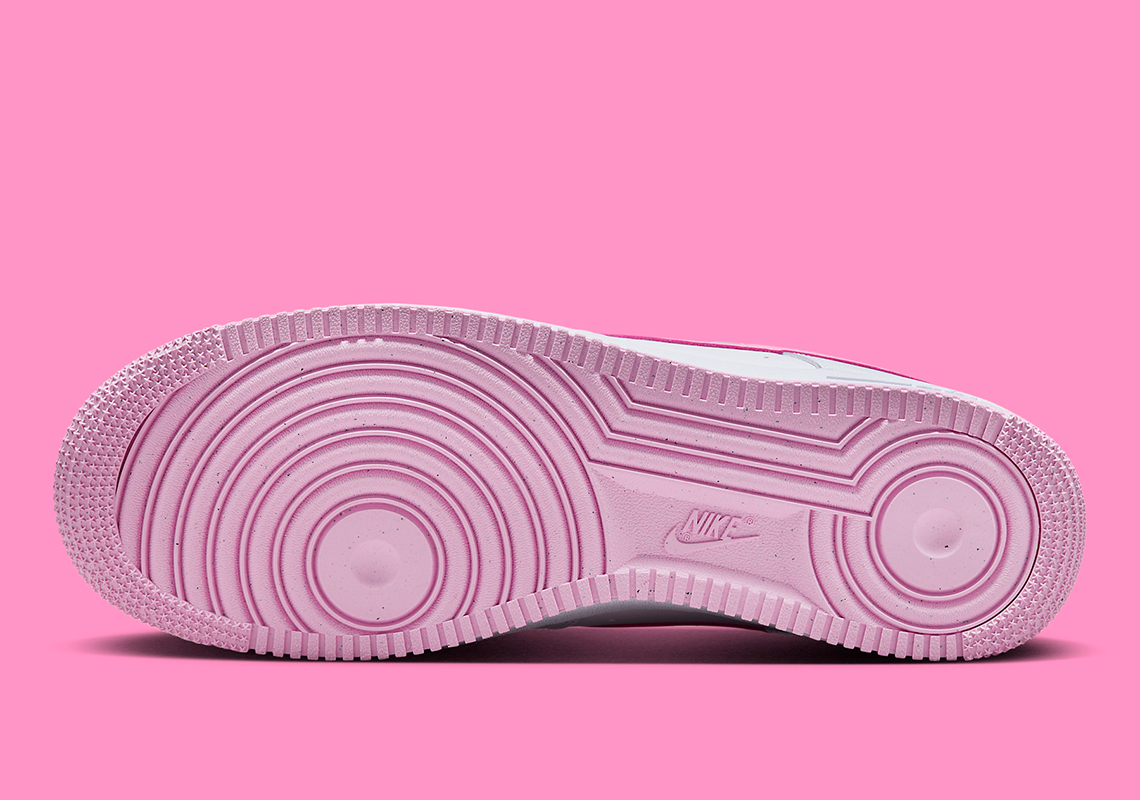 bubblegum pink nike air force 1s