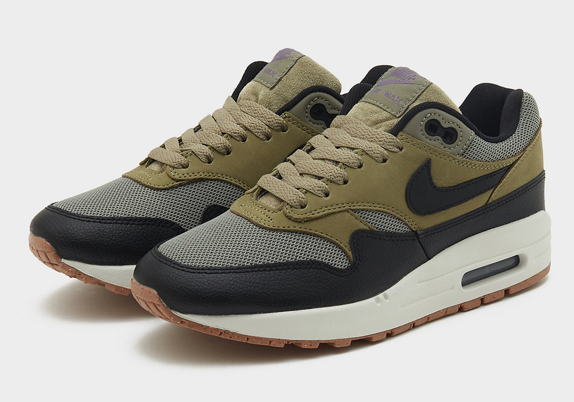 Nike Air Max 1 Black Olive Spring 2024 4