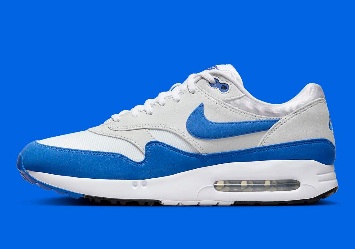 The Nike Air Max 1 Golf "Sport Royal" Brings Running Heritage To The Green