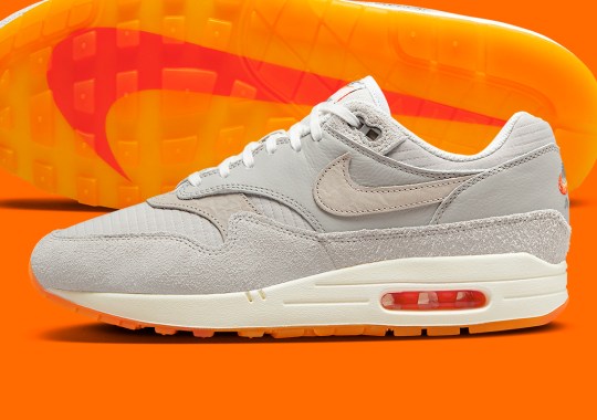 Giant Swooshes Hide Beneath The Nike Air Max 1
