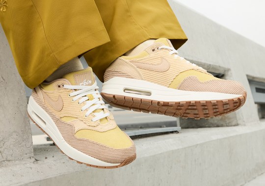 Corduroy And Suede Dream Up The Perfectly Cozy Nike Air Max 1